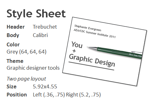 organize your reporting with a style sheet template evergreen data